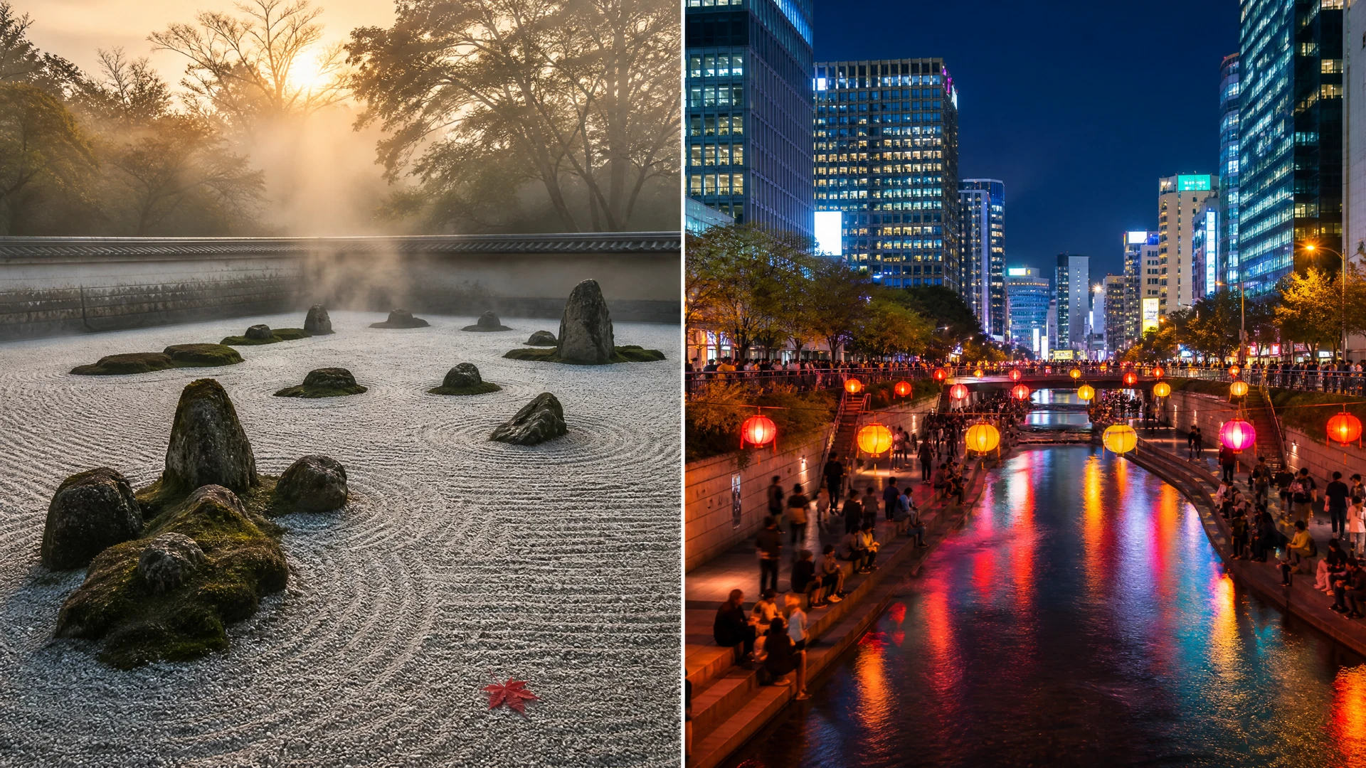 Japan Has Been Refining Itself for 2,700 Years. South Korea Built Everything It Has in 40. Here's What Each One Produces.