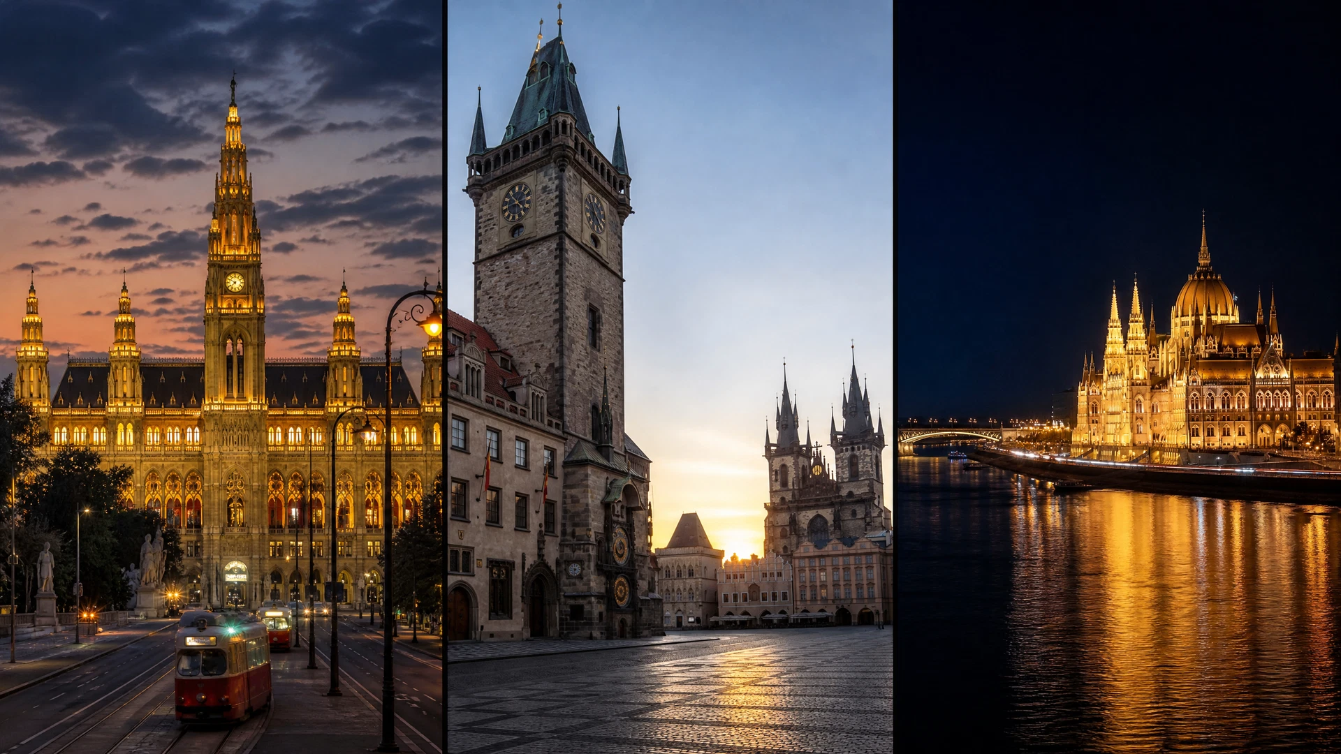 Vienna Processed. Prague Resisted. Budapest Defied. Here's What Each One Produced.